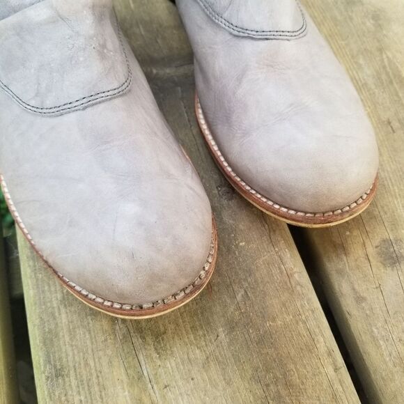 CAT Caterpillar Irenea Gray Ankle Zip Booties - Picture 4 of 11